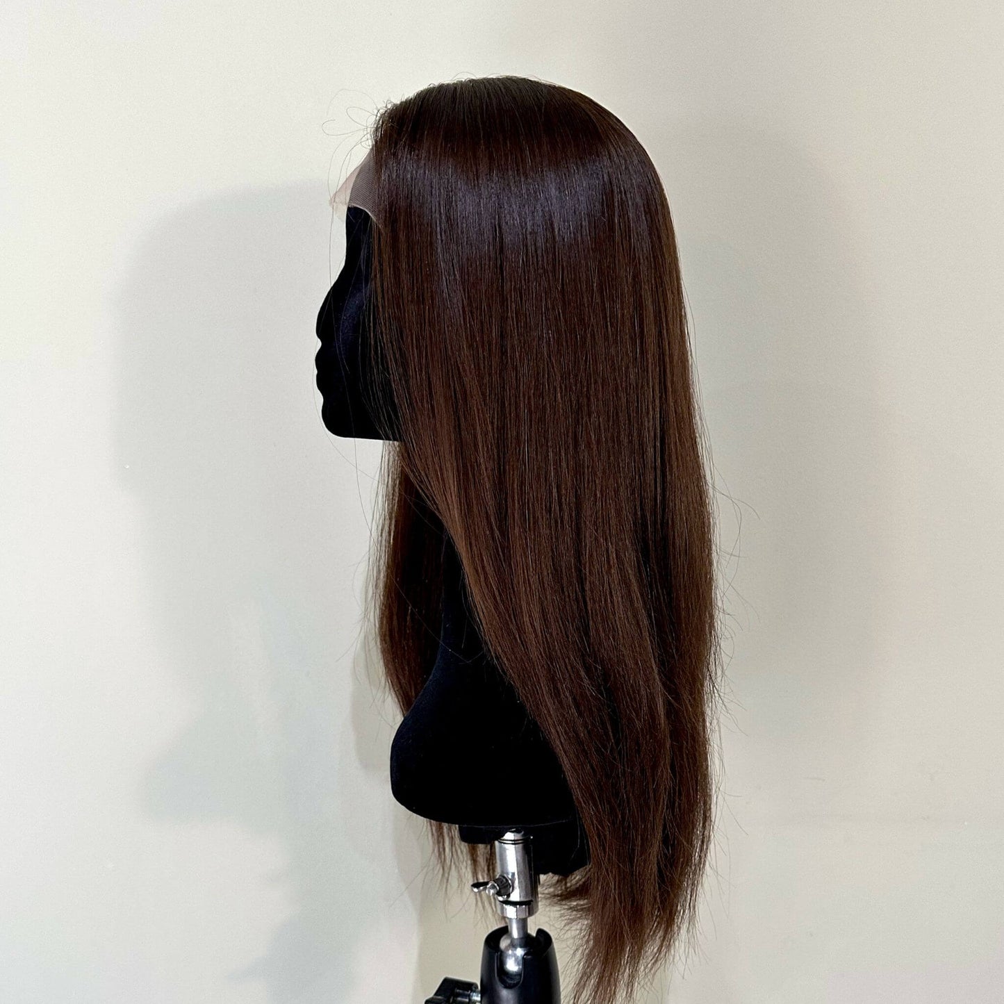 i-Wig by Erica Luxembourg in 16'' shade 4 Chocolate Brown ( Wefted) Small Cap