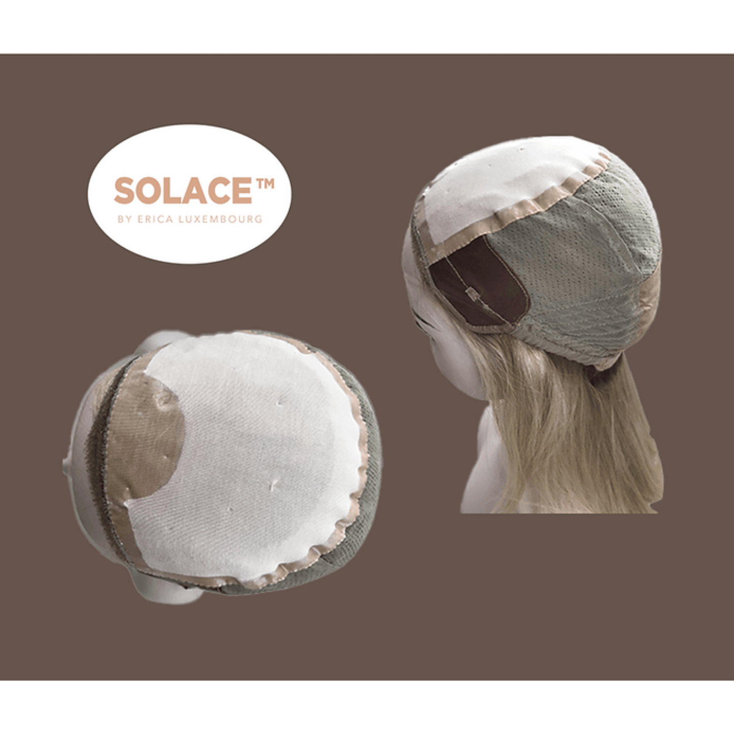 i-Wig by Erica Luxembourg in 16'' shade 4 Chocolate Brown ( Wefted) Small Cap