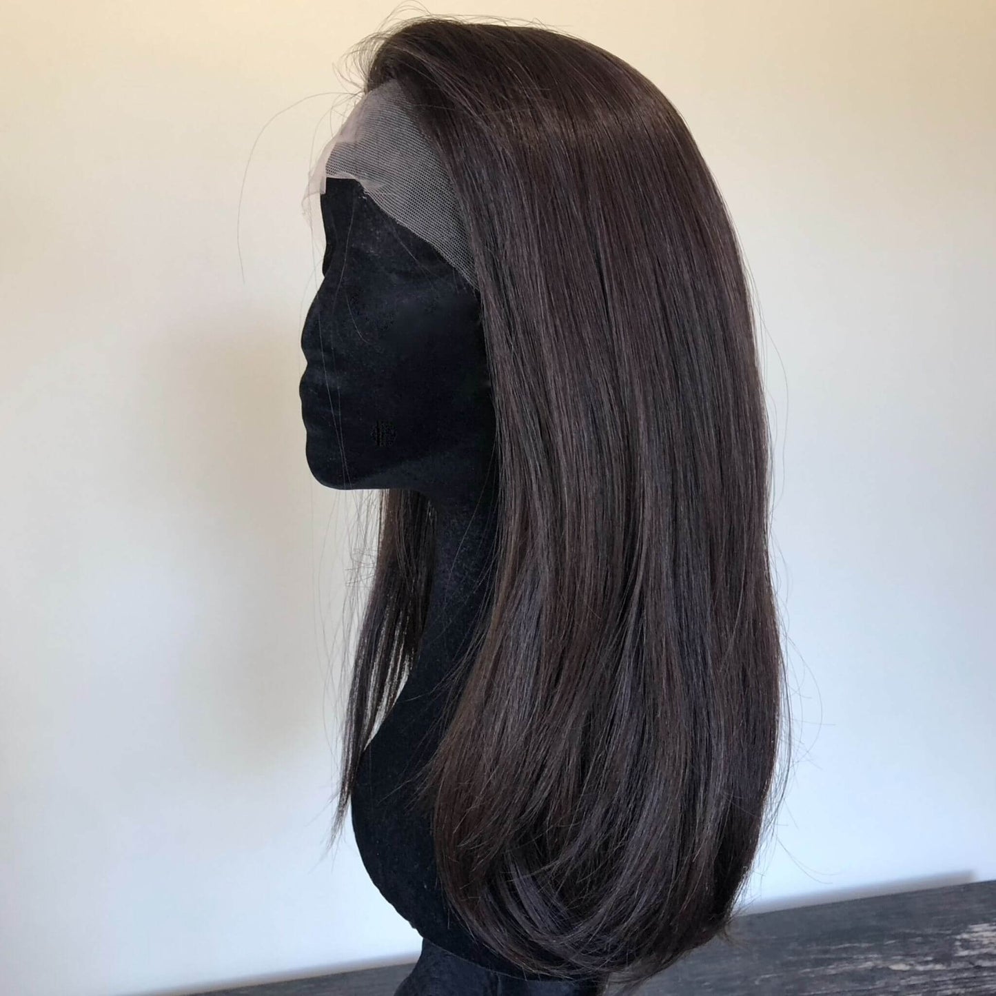 i-Wig by Erica Luxembourg in 14'' shade 2 Darkest Brown ( Hand-Tied)