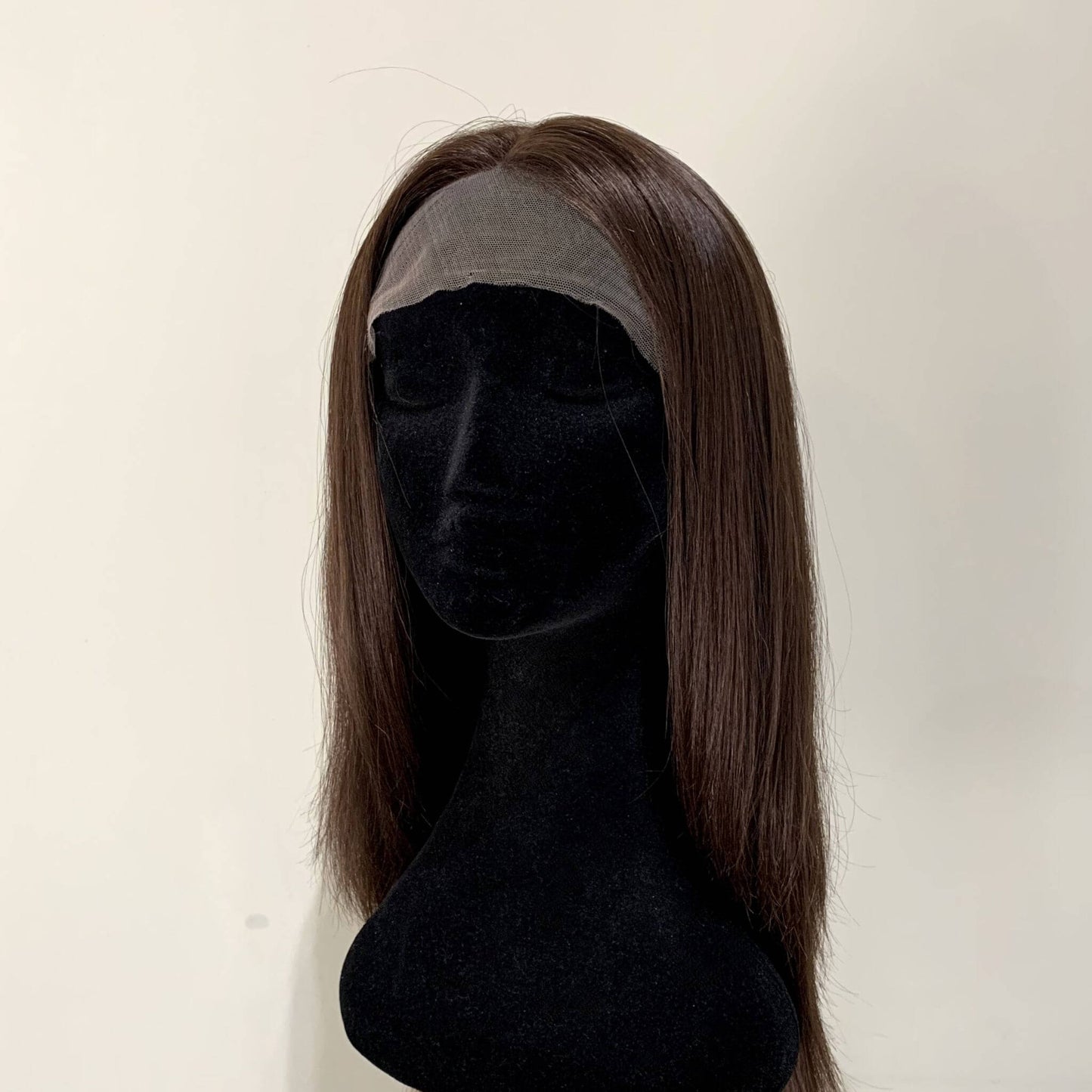 i-Wig by Erica Luxembourg in 14'' shade 4 Chocolate Brown ( Hand-Tied) Medium Cap